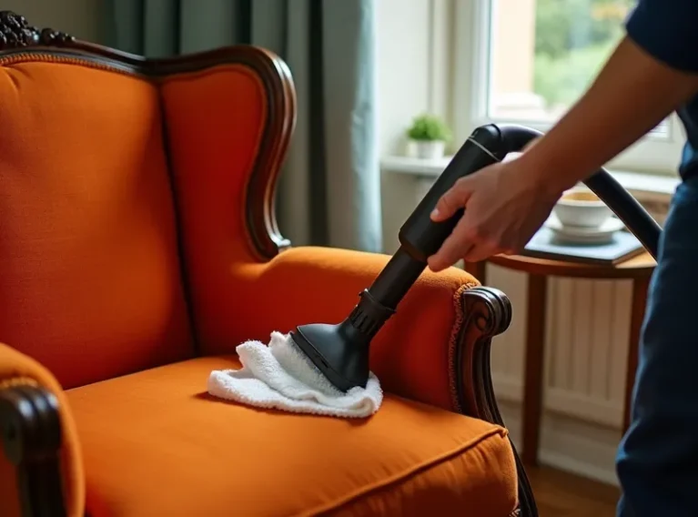 Sessel Verträglichkeitstest bei Reinigung